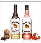 Malibu sur la tendance des arômes de dessert